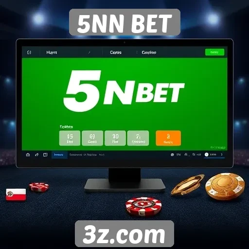 Interface do usuário do 5NN BET é intuitiva